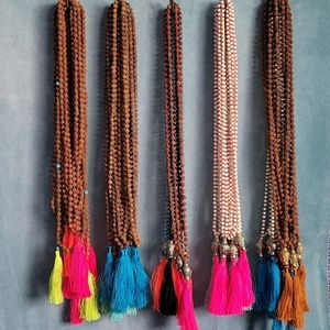 Mala Bead Necklaces Made in Bali